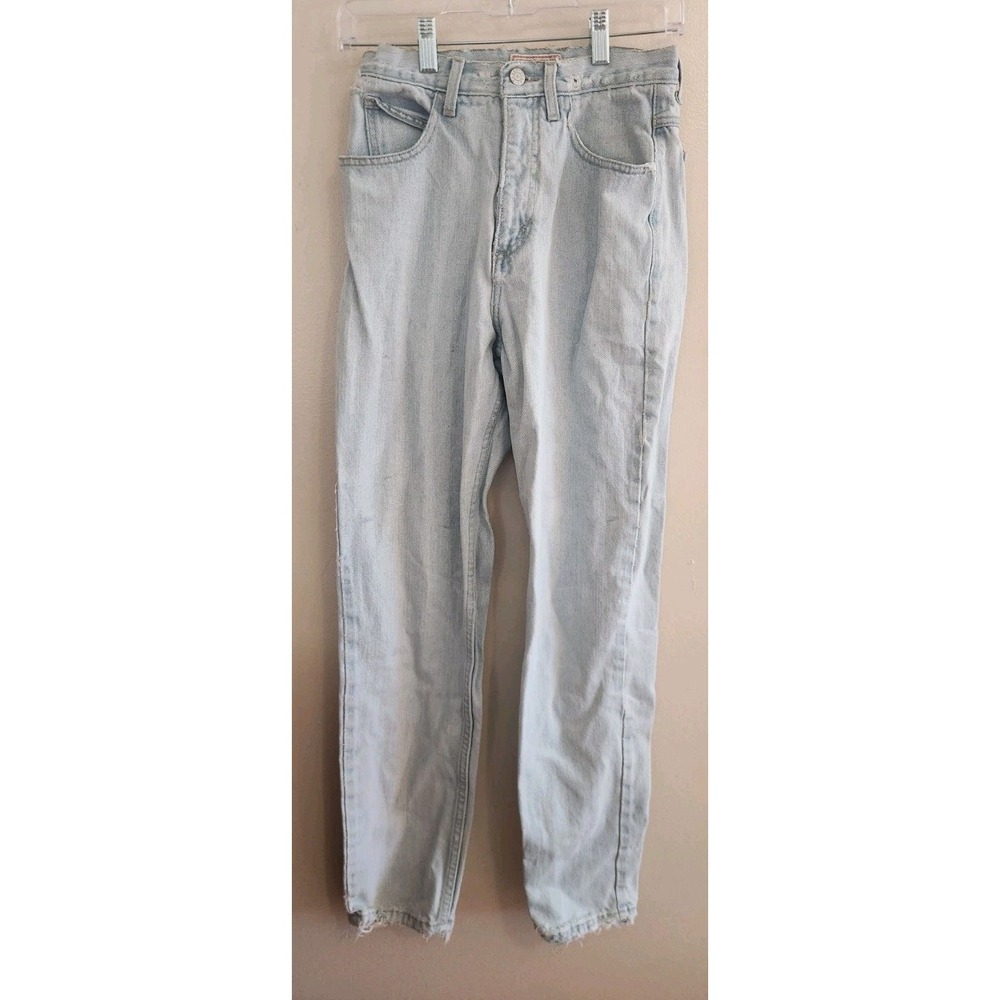 Vtg 90s Guess By Georges Marciano HighRise Light Wash Jeans Women 28